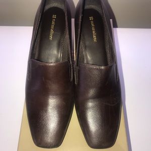 Women’s Naturalizer Brown Leather Heels - Size 9